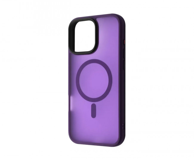 Чехол WAVE Matte Insane Case with Magnetic Ring iPhone 15 Pro Max (deep purple)